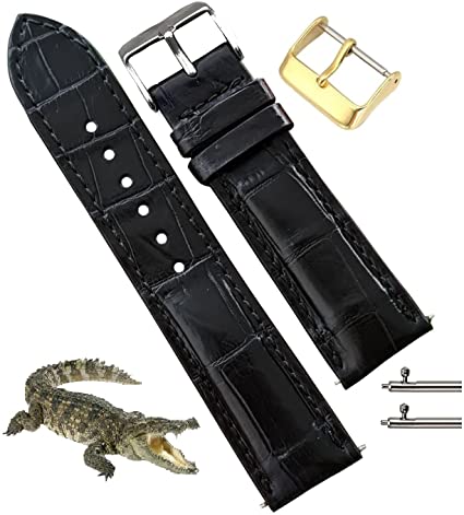 Gợi ý những mẫu dây đồng hồ da cá sấu cho các quý ông