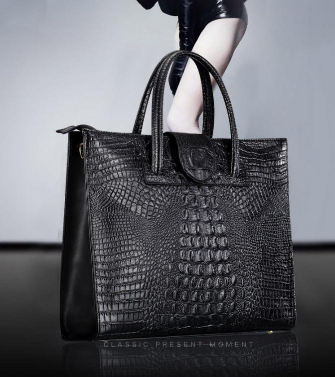Túi da cá sấu - Mộ túi xách hoàn hảo cho thời trang phái nữ
