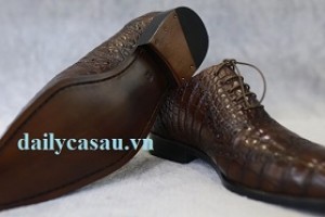 Giày da cá sấu thời trang lịch lãm dành cho nam giới